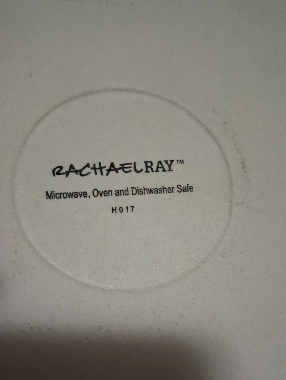 Rachael Ray Red Oval Serving Tray with Integrated Handles